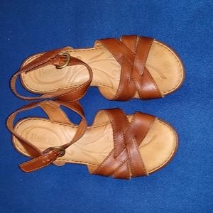 Born leather sandals